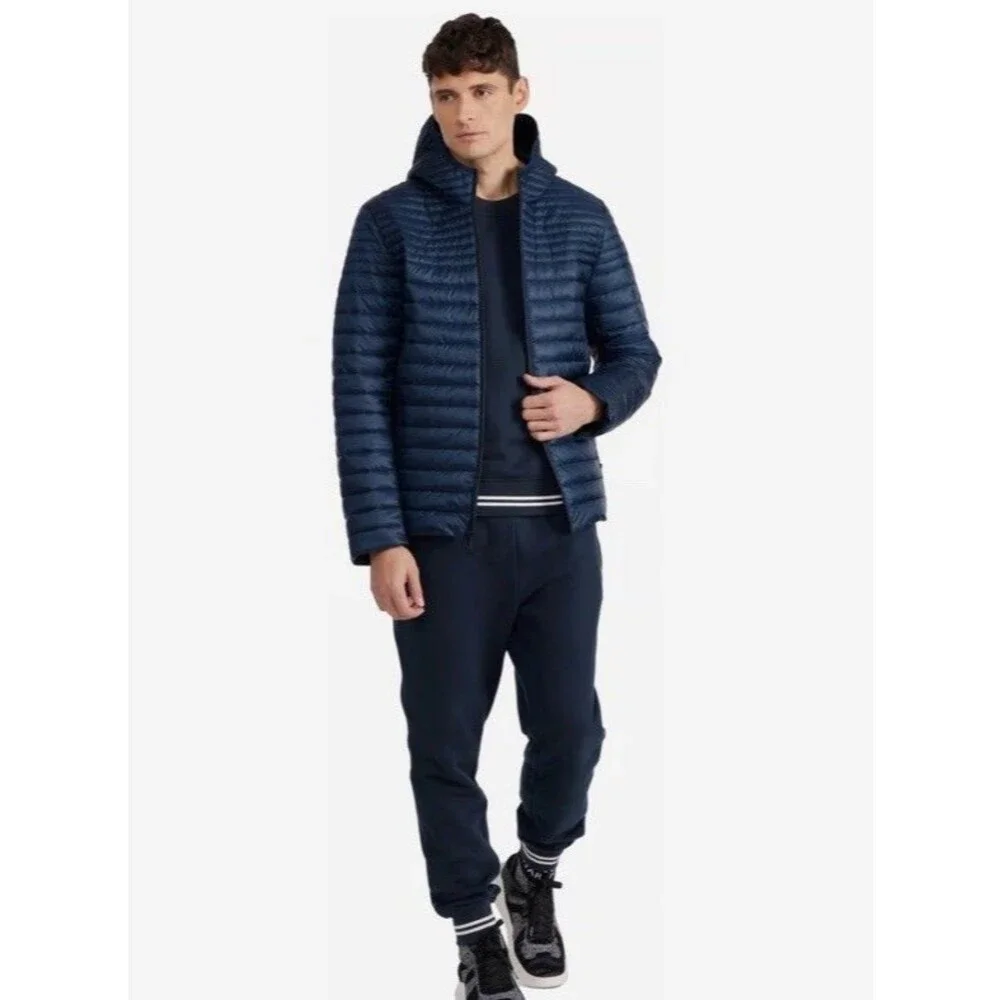 Pajar Canada Navy Osprey Channel Lightweight Packable Puffer Jacket NWT $229 Med
